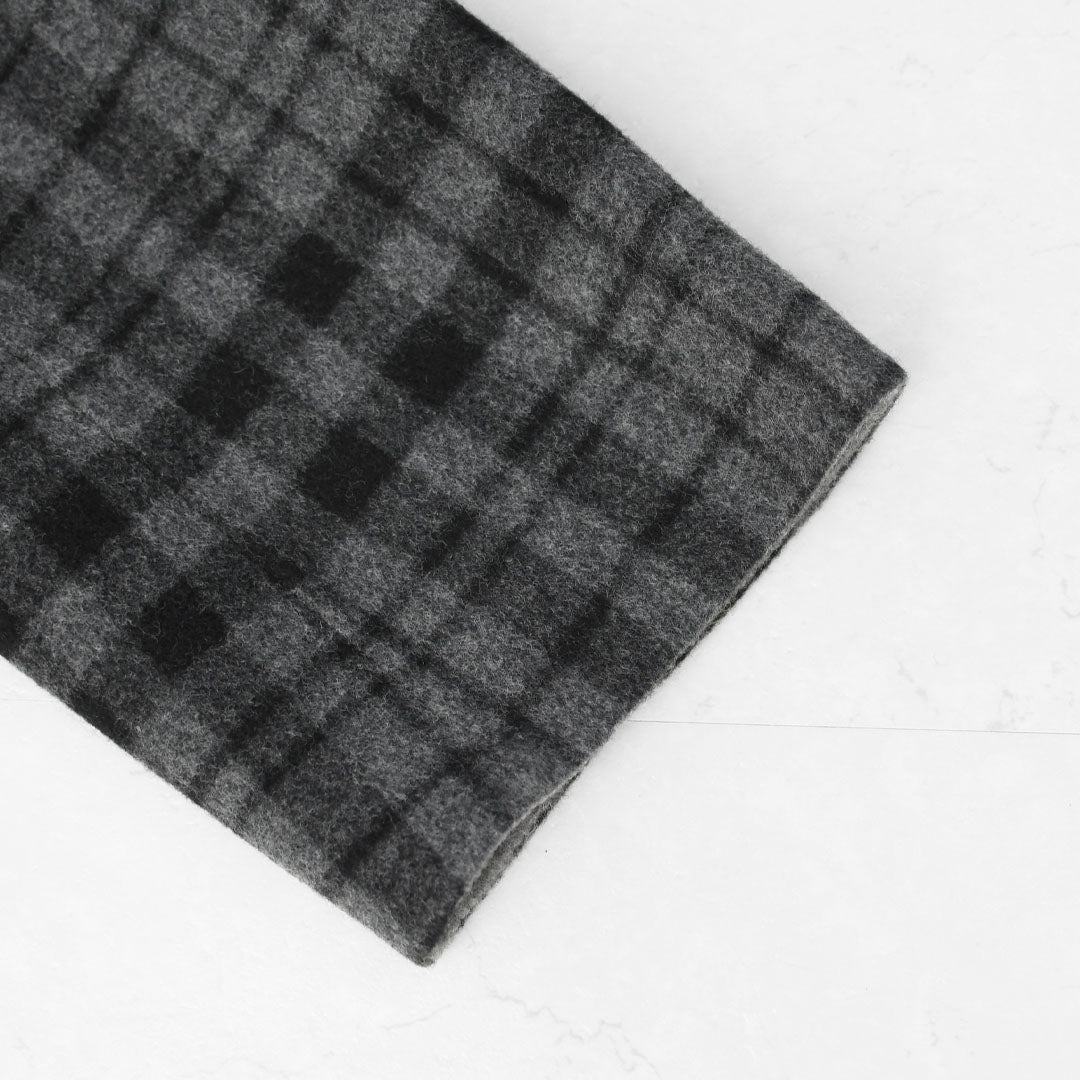 LE GLAZIK [ル・グラジック] WOOL RIVER REVERSIBLE COAT [JL-8982MFW]ウールリバー リバーシブルコート・コート・アウター・リバーコート・ノーカラーコート・カラーレスコート・ウールリバー・リバーシブル・LADY'S [2025AW]