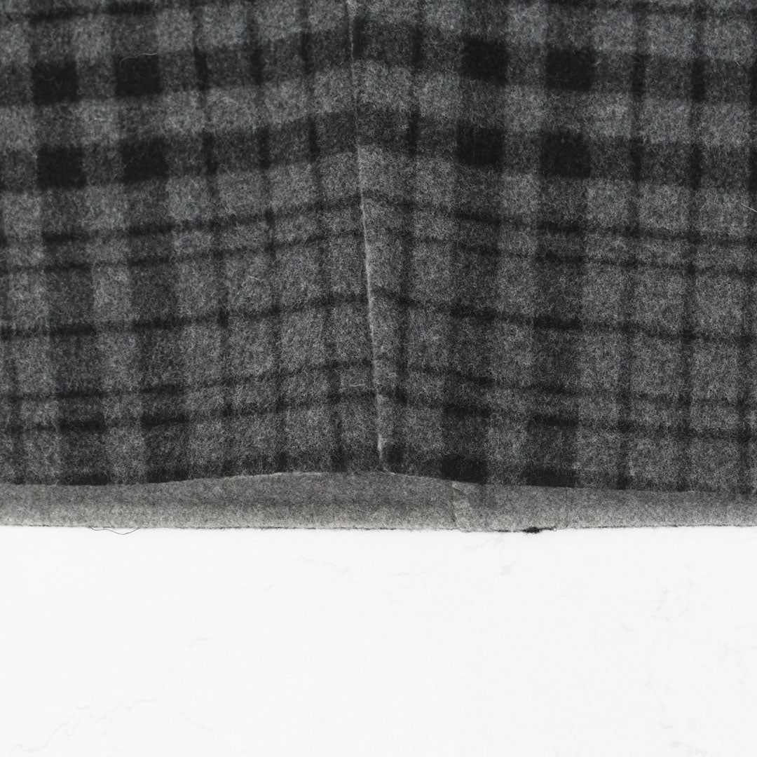 LE GLAZIK [ル・グラジック] WOOL RIVER REVERSIBLE COAT [JL-8982MFW]ウールリバー リバーシブルコート・コート・アウター・リバーコート・ノーカラーコート・カラーレスコート・ウールリバー・リバーシブル・LADY'S [2025AW]