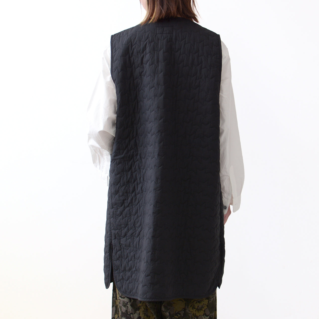 LE GLAZIK [ル・グラジック] QUILTING LONG VEST [LG-A0615GNT] キルティング ロングベスト [2024AW]