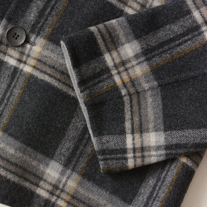 LE GLAZIK [ル・グラジック] REVERSIBLE COLLARLESS JACKET [LG-A0617MFW] リバーシブル・カラーレス・ジャケット [2024AW]