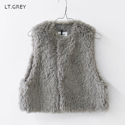 LE GLAZIK [ル・グラジック] ECO FUR GILET [LG-B0423FPT] エコファー ジレ・LADY'S [2026AW]