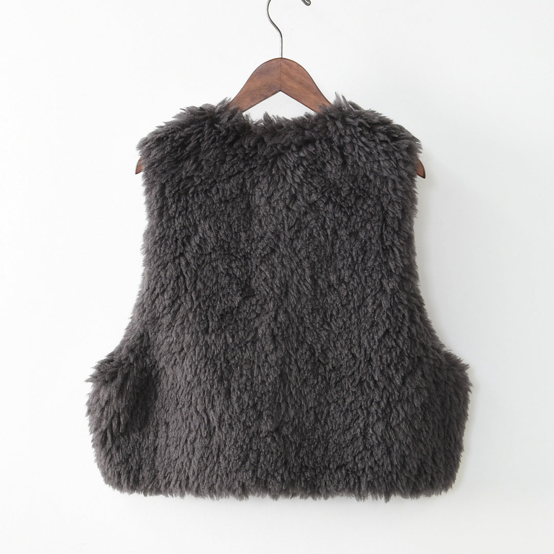 LE GLAZIK [ル・グラジック] ECO FUR GILET [LG-B0423FPT] エコファー ジレ・LADY'S [2026AW]