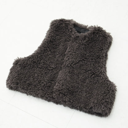 LE GLAZIK [ル・グラジック] ECO FUR GILET [LG-B0423FPT] エコファー ジレ・LADY'S [2026AW]