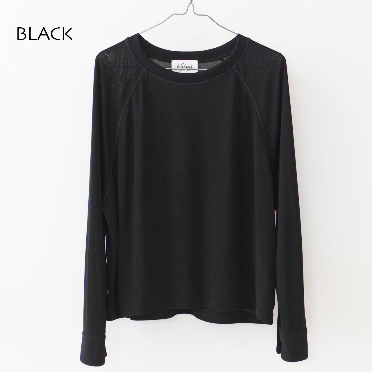 LE GLAZIK [ル・グラジック] LONG SLEEVE P.O. [LG-C0331RES] ロングスリーブプルオーバー [2024SS]