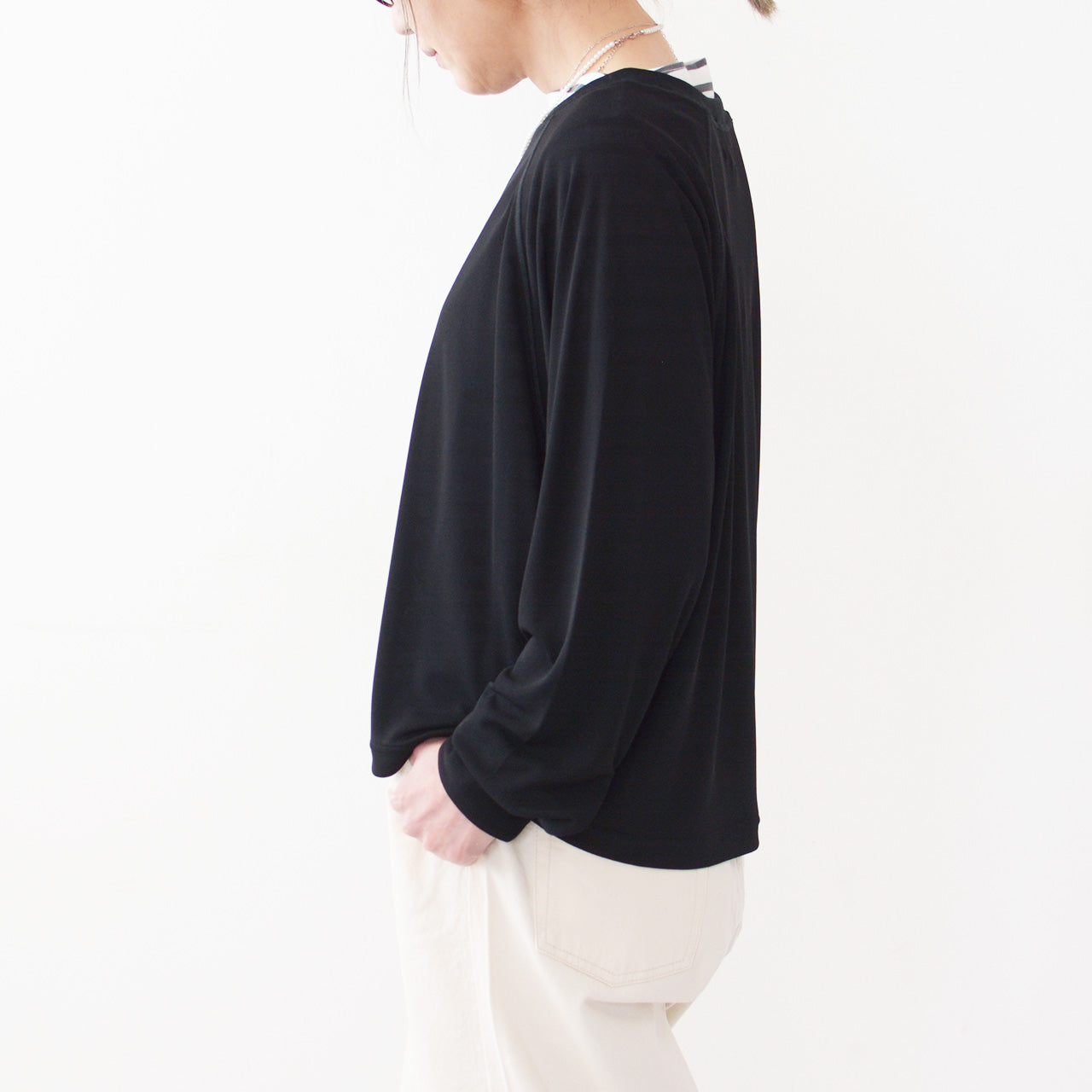 LE GLAZIK [ル・グラジック] LONG SLEEVE P.O. [LG-C0331RES] ロングスリーブプルオーバー [2024SS]