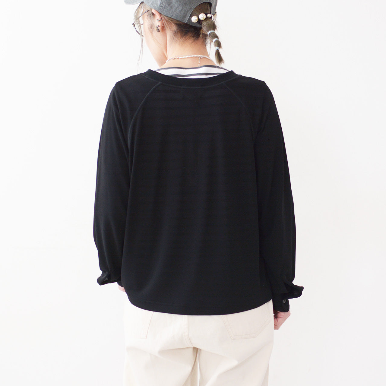 LE GLAZIK [ル・グラジック] LONG SLEEVE P.O. [LG-C0331RES] ロングスリーブプルオーバー [2024SS]