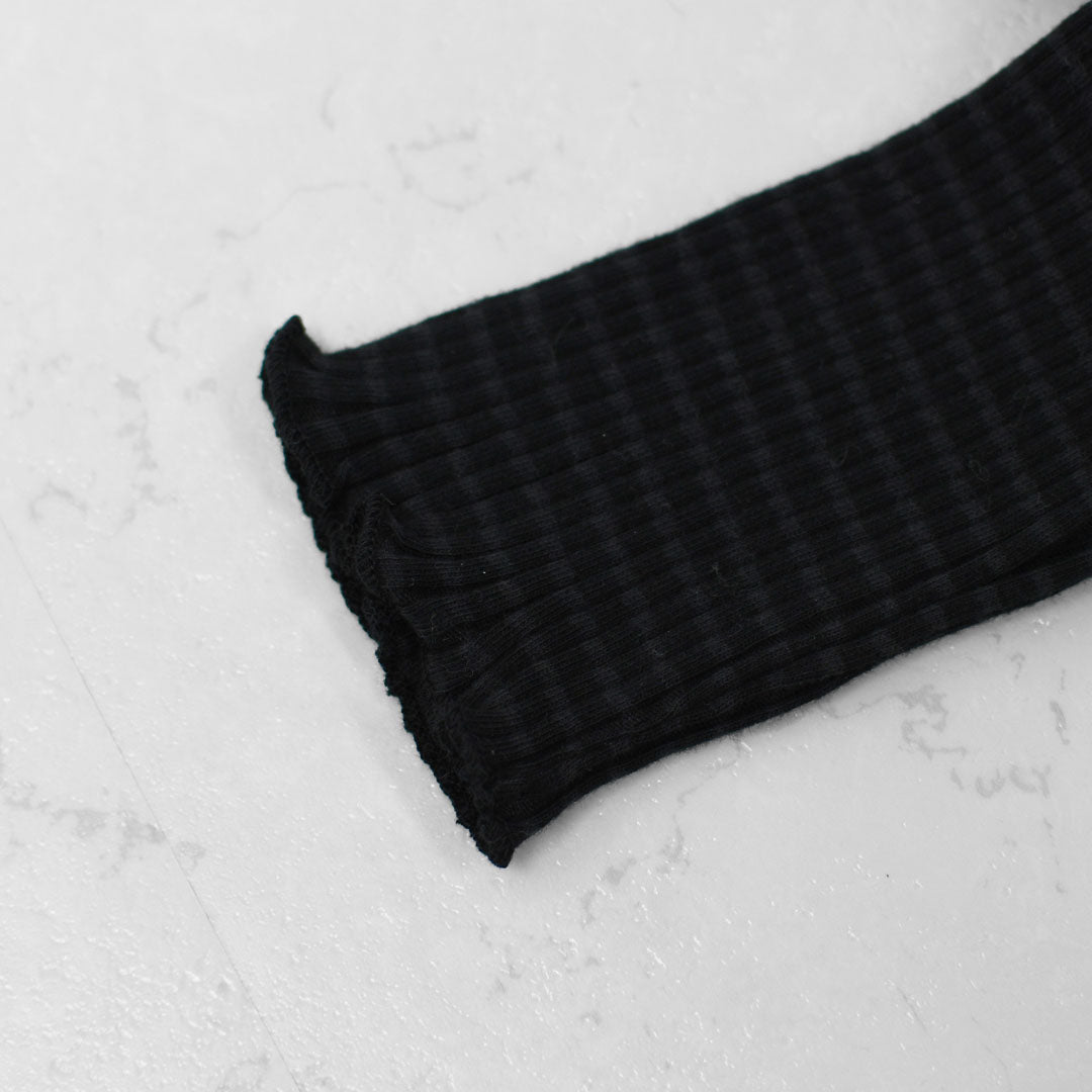 LE GLAZIK [ル・グラジック] BOTTLE NECK LONG T-SHIRT [LG-C0505 AKT] コットンランダムリブ ボトルネック長袖Tシャツ・ボトルネック・プルオーバー・コットン・LADY'S [2025AW]