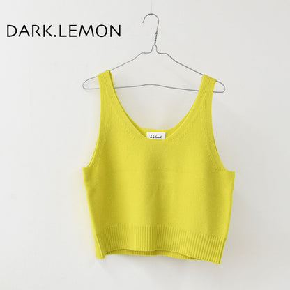 LE GLAZIK [ル・グラジック] VNECK KNIT VEST [LG-D0134 EMW] Vネックニットベスト・ニットベスト・ベスト・Vネック・ハイゲージウール・LADY'S [2025AW]
