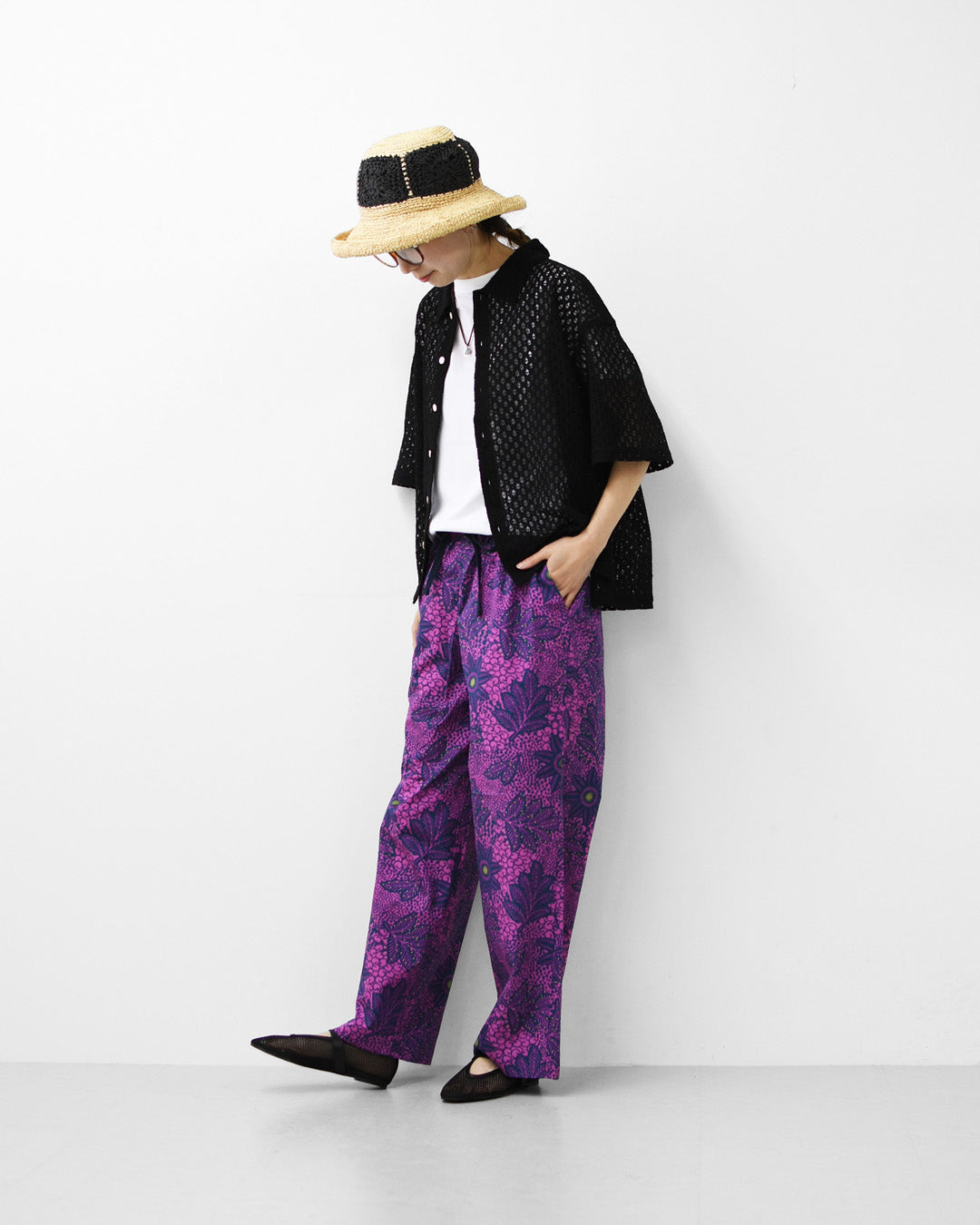 LE GLAZIK [ル・グラジック] BATIK EASY PANTS [LG-E0048BTK] バティックイージーパンツ [2026SS]