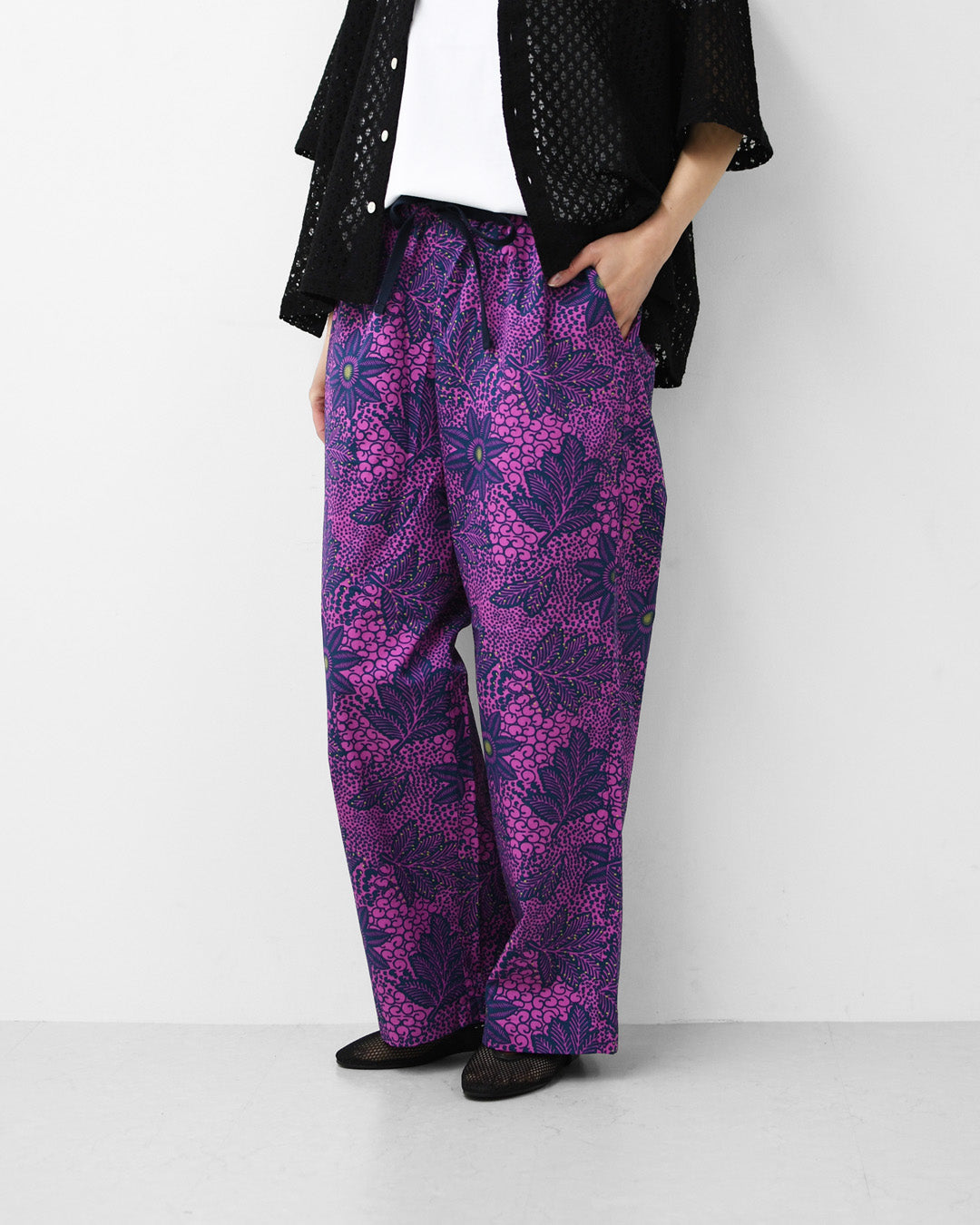 LE GLAZIK [ル・グラジック] BATIK EASY PANTS [LG-E0048BTK] バティックイージーパンツ [2026SS]