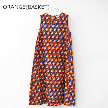 LE GLAZIK [ル・グラジック] V NECK FLARED DRESS [LG-G0077BTK] Vネックフレアドレス [2025SS]