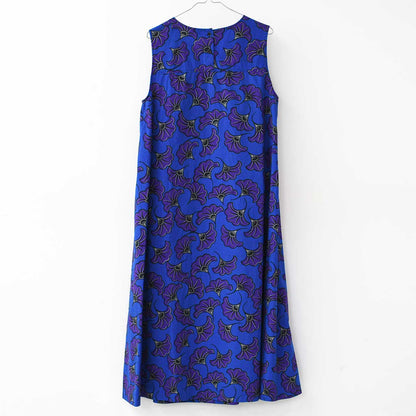 LE GLAZIK [ル・グラジック] V NECK FLARED DRESS [LG-G0077BTK] Vネックフレアドレス [2025SS]