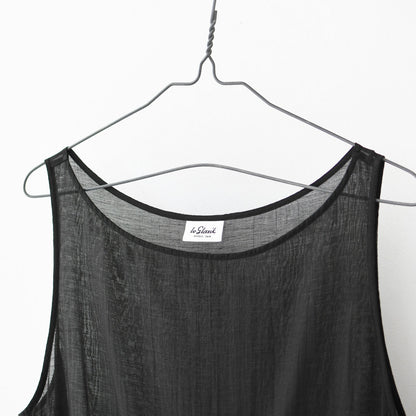 LE GLAZIK [ル・グラジック] SHEER GATHER ONEPIECE [LG-G0102CNS] シアー ギャザーワンピース [2025SS]