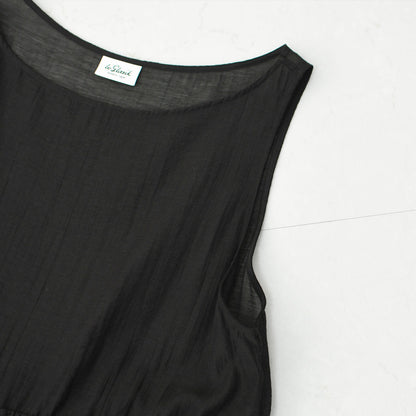 LE GLAZIK [ル・グラジック] SHEER GATHER ONEPIECE [LG-G0102CNS] シアー ギャザーワンピース [2025SS]