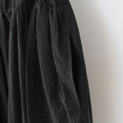 LE GLAZIK [ル・グラジック] SHEER GATHER ONEPIECE [LG-G0102CNS] シアー ギャザーワンピース [2025SS]