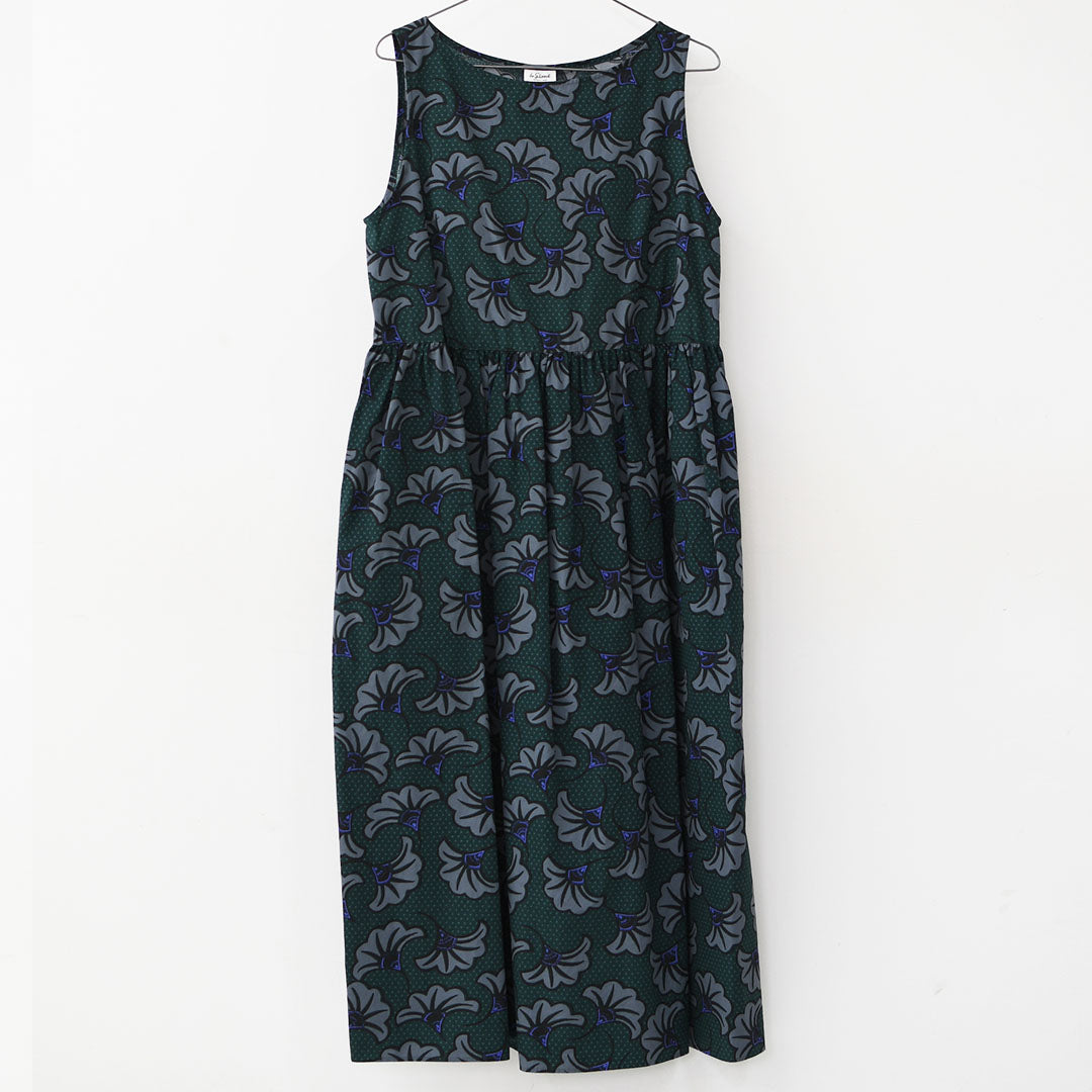 LE GLAZIK [ル・グラジック] Batik sleeveless dress[LG-G0121BTK] バティック ノースリーブワンピース・ワンピース・スリーブレス・Aライン・ギャザー・リゾート・LADY'S [2025SS]