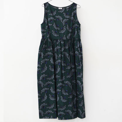 LE GLAZIK [ル・グラジック] Batik sleeveless dress[LG-G0121BTK] バティック ノースリーブワンピース・ワンピース・スリーブレス・Aライン・ギャザー・リゾート・LADY'S [2025SS]