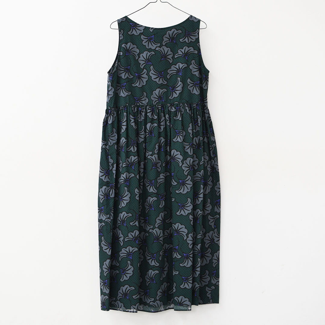LE GLAZIK [ル・グラジック] Batik sleeveless dress[LG-G0121BTK] バティック ノースリーブワンピース・ワンピース・スリーブレス・Aライン・ギャザー・リゾート・LADY'S [2025SS]