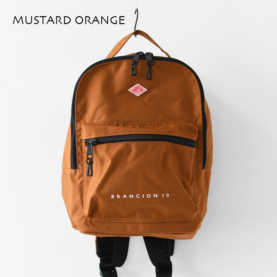 DANTON [ダントン] BRANCION10 [brancion10] ブランシオン10・コーデュラナイロン・バックパック・ダブルファスナー・コンパクト・MEN'S / LADY'S [2026AW]