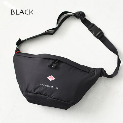 DANTON [ダントン] Polyester Taffeta Sling Bag -CHEMIN VERT 4.2- [CHEMIN VERT 42] ポリエステルタフタ スリングバッグ・シュマン・ヴェール 4.2・ボディバッグ・ポリエステルタフタ・ショルダーバッグ・MEN'S / LADY'S [2026AW]