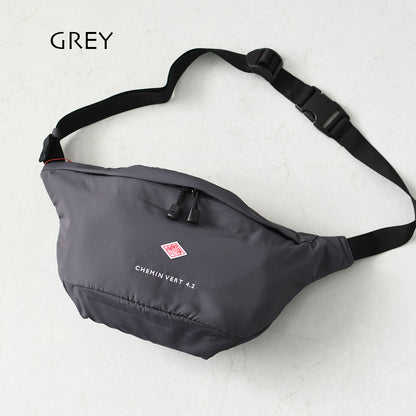 DANTON [ダントン] Polyester Taffeta Sling Bag -CHEMIN VERT 4.2- [CHEMIN VERT 42] ポリエステルタフタ スリングバッグ・シュマン・ヴェール 4.2・ボディバッグ・ポリエステルタフタ・ショルダーバッグ・MEN'S / LADY'S [2026AW]