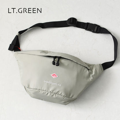 DANTON [ダントン] Polyester Taffeta Sling Bag -CHEMIN VERT 4.2- [CHEMIN VERT 42] ポリエステルタフタ スリングバッグ・シュマン・ヴェール 4.2・ボディバッグ・ポリエステルタフタ・ショルダーバッグ・MEN'S / LADY'S [2026AW]