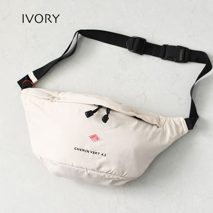 DANTON [ダントン] Polyester Taffeta Sling Bag -CHEMIN VERT 4.2- [CHEMIN VERT 42] ポリエステルタフタ スリングバッグ・シュマン・ヴェール 4.2・ボディバッグ・ポリエステルタフタ・ショルダーバッグ・MEN'S / LADY'S [2026AW]