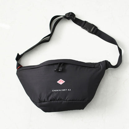 DANTON [ダントン] Polyester Taffeta Sling Bag -CHEMIN VERT 4.2- [CHEMIN VERT 42] ポリエステルタフタ スリングバッグ・シュマン・ヴェール 4.2・ボディバッグ・ポリエステルタフタ・ショルダーバッグ・MEN'S / LADY'S [2026AW]