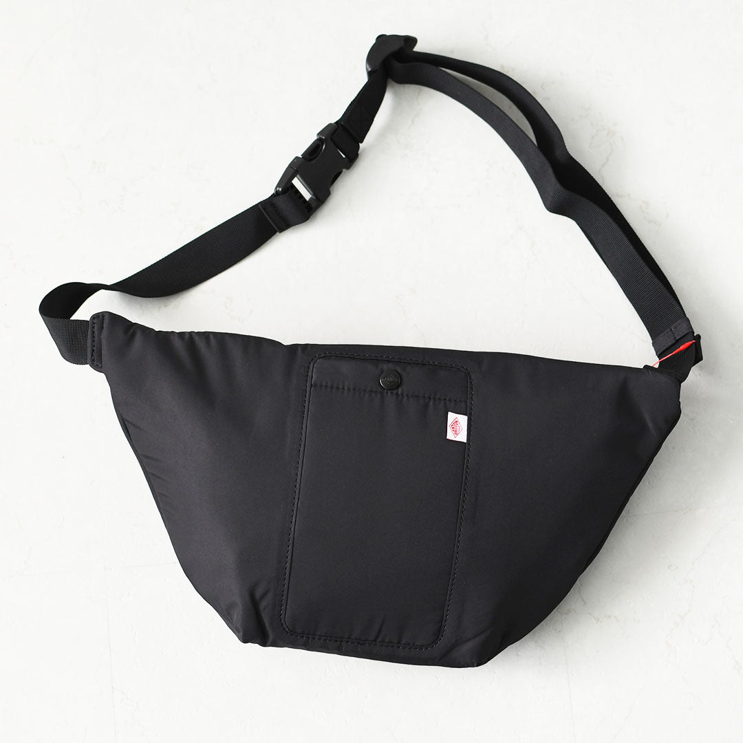 DANTON [ダントン] Polyester Taffeta Sling Bag -CHEMIN VERT 4.2- [CHEMIN VERT 42] ポリエステルタフタ スリングバッグ・シュマン・ヴェール 4.2・ボディバッグ・ポリエステルタフタ・ショルダーバッグ・MEN'S / LADY'S [2026AW]