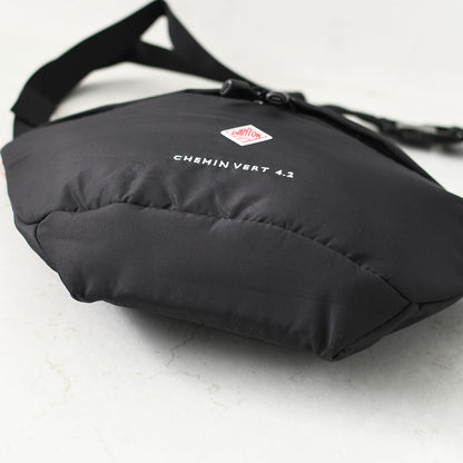 DANTON [ダントン] Polyester Taffeta Sling Bag -CHEMIN VERT 4.2- [CHEMIN VERT 42] ポリエステルタフタ スリングバッグ・シュマン・ヴェール 4.2・ボディバッグ・ポリエステルタフタ・ショルダーバッグ・MEN'S / LADY'S [2026AW]