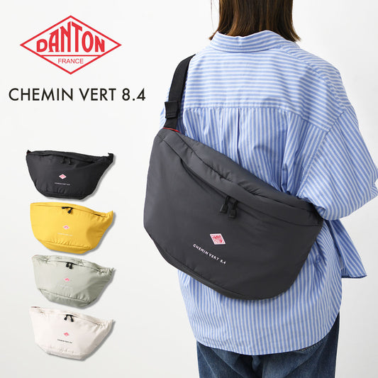 DANTON [ダントン] CHEMIN VERT 8.4 [chemin-84] シュマン・ヴェール 8.4・ショルダーバッグ・ボディバッグ・コーデュラナイロン・斜め掛けバッグ・旅行・アウトドア・MEN'S/LADY'S [2026AW]