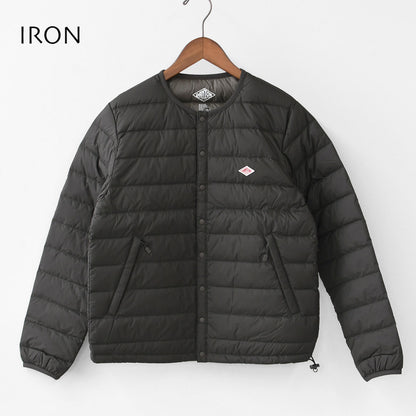DANTON [ダントン] W CREWNECK INNER DOWN JACKET [DT-A0001RRT] クルーネックインナーダウンジャケット・羽毛・フレンチワーク・おしゃれダウン・コート・アウター・LADY'S [2025AW]