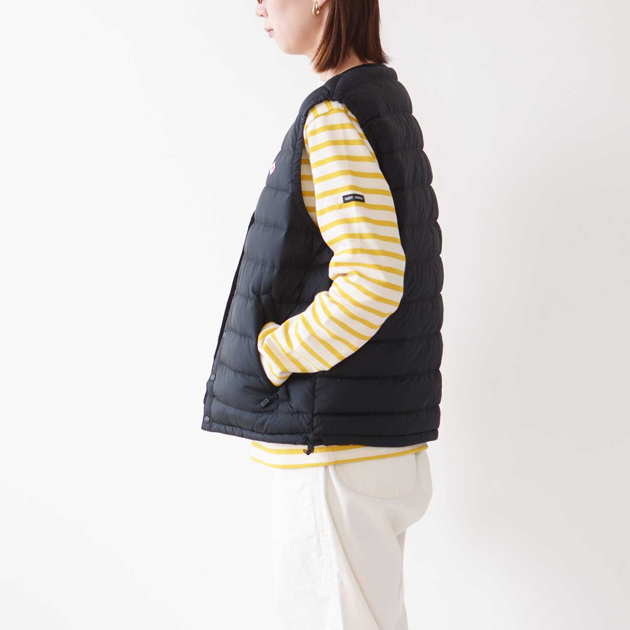 DANTON [ダントン] W INNER DOWN CREWNECK VEST [DT-A0002NNF-T] インナーダウンクルーネックベスト [2024AW]