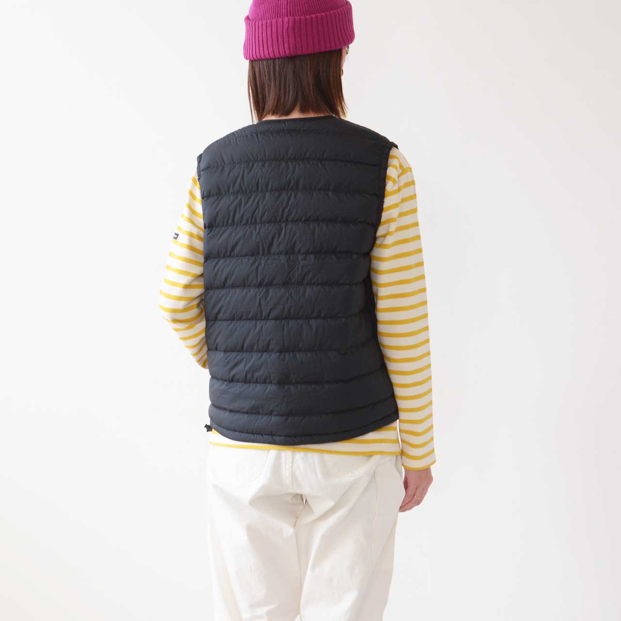 DANTON [ダントン] W INNER DOWN CREWNECK VEST [DT-A0002NNF-T] インナーダウンクルーネックベスト [2024AW]