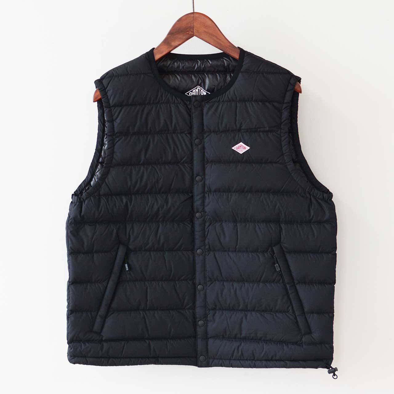 DANTON [ダントン] W INNER DOWN CREWNECK VEST [DT-A0002NNF-T] インナーダウンクルーネックベスト [2024AW]