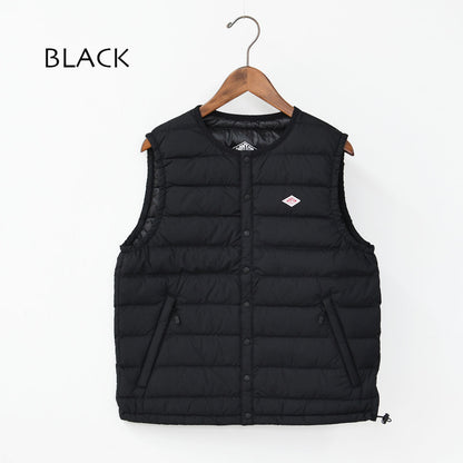 DANTON [ダントン] W CREWNECK INNER DOWN VEST [DT-A0002RRT] クルーネックインナーダウンベスト・インナーベスト・クルーネック・ナイロン・アウター・LADY'S [2025AW]