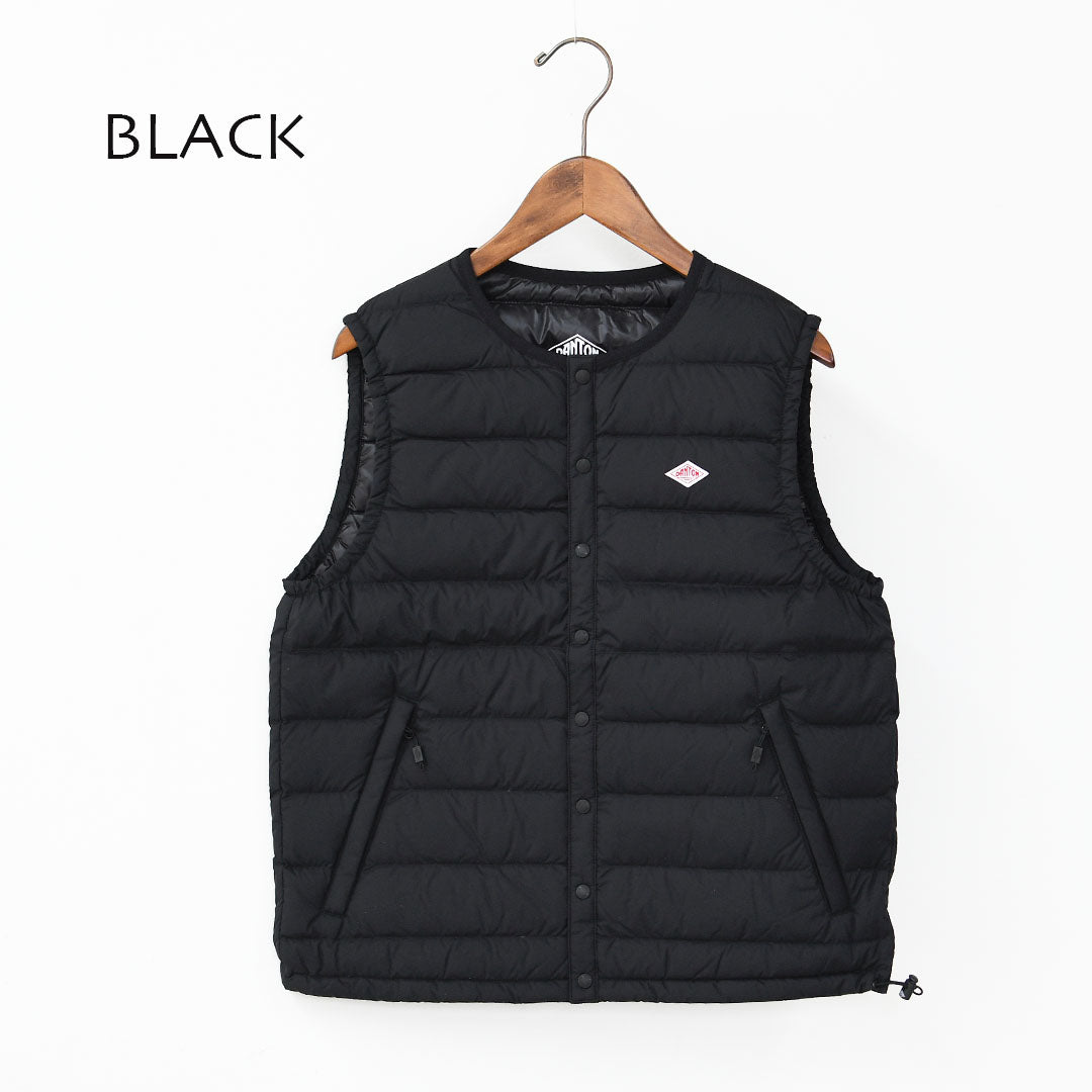 DANTON [ダントン] W CREWNECK INNER DOWN VEST [DT-A0002RRT] クルーネックインナーダウンベスト・LADY'S [2026AW]