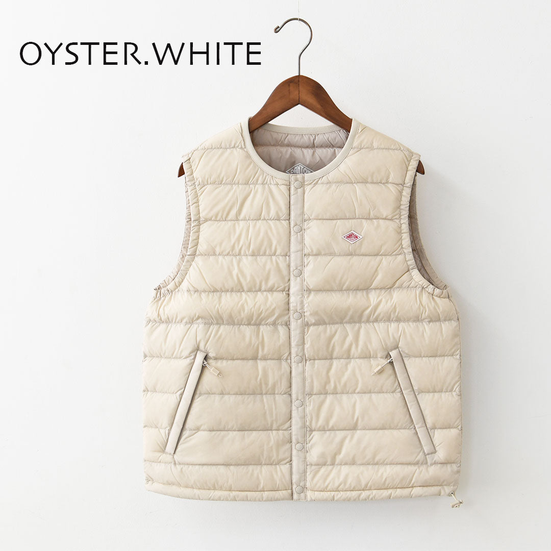 DANTON [ダントン] W CREWNECK INNER DOWN VEST [DT-A0002RRT] クルーネックインナーダウンベスト・LADY'S [2026AW]