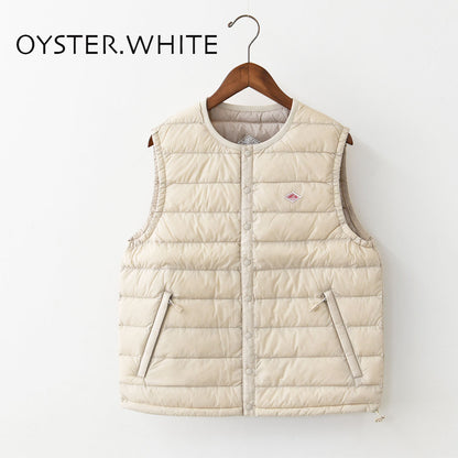 DANTON [ダントン] W CREWNECK INNER DOWN VEST [DT-A0002RRT] クルーネックインナーダウンベスト・LADY'S [2026AW]