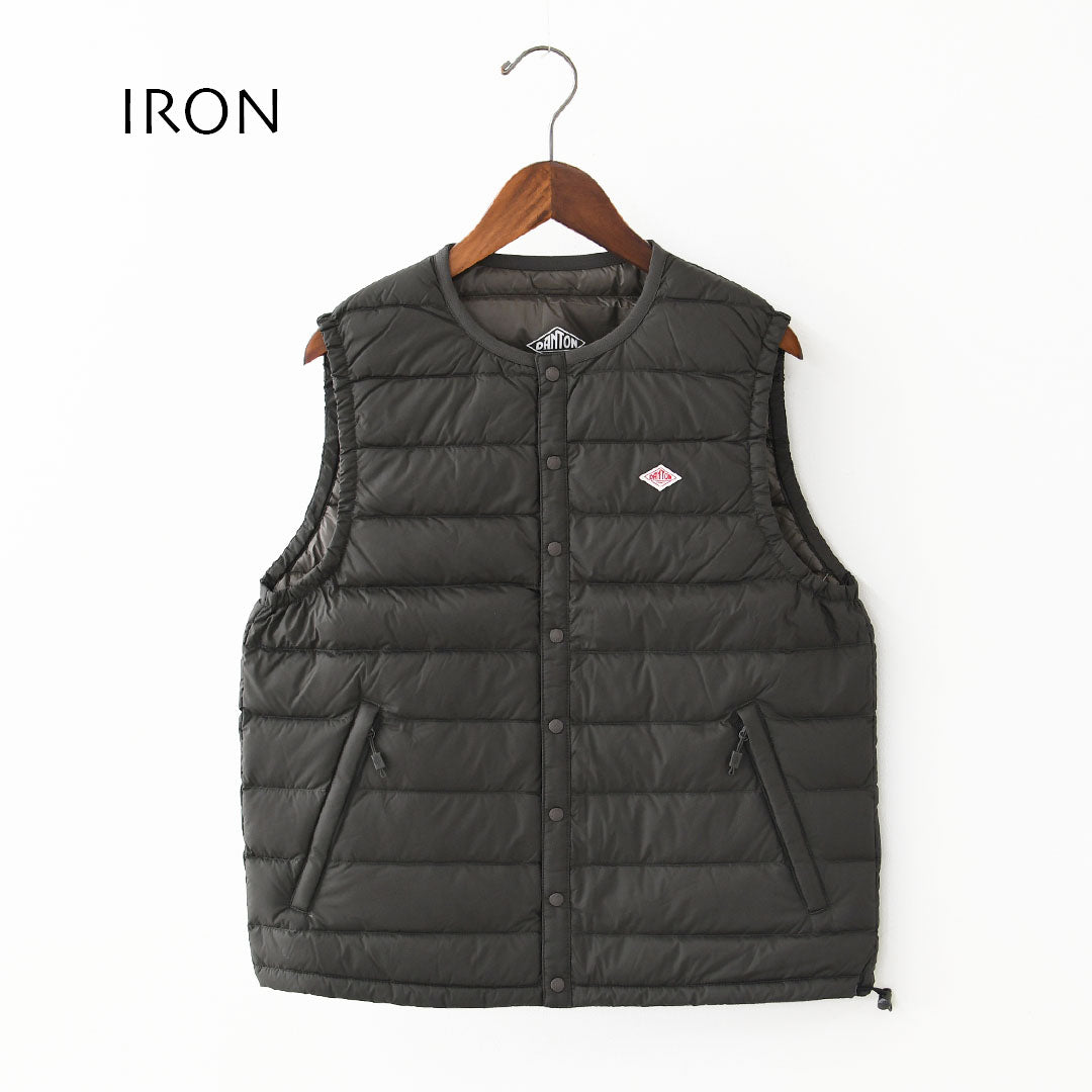DANTON [ダントン] W CREWNECK INNER DOWN VEST [DT-A0002RRT] クルーネックインナーダウンベスト・LADY'S [2026AW]