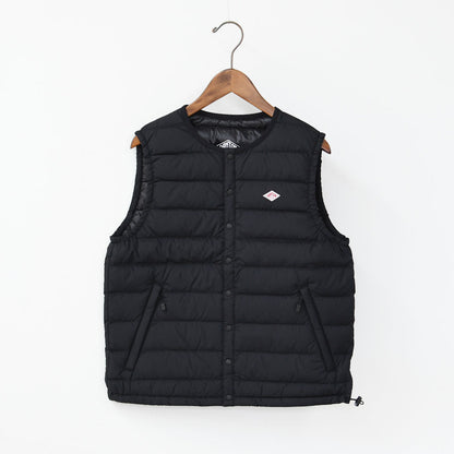 DANTON [ダントン] W CREWNECK INNER DOWN VEST [DT-A0002RRT] クルーネックインナーダウンベスト・インナーベスト・クルーネック・ナイロン・アウター・LADY'S [2025AW]