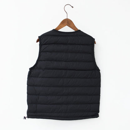 DANTON [ダントン] W CREWNECK INNER DOWN VEST [DT-A0002RRT] クルーネックインナーダウンベスト・インナーベスト・クルーネック・ナイロン・アウター・LADY'S [2025AW]