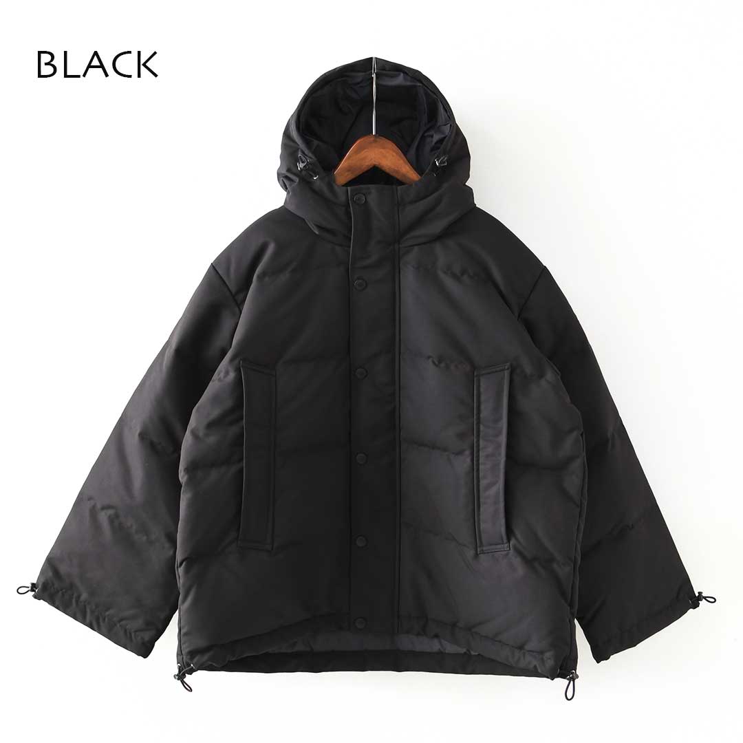 DANTON [ダントン] W DOWN HOODED JACKET [DT-A0008TPR] ポリエステルタッサー ダウンフードジャケット・ダウンジャケット・フード付きジャケット・ダブルジップ・LADY'S [2025AW]