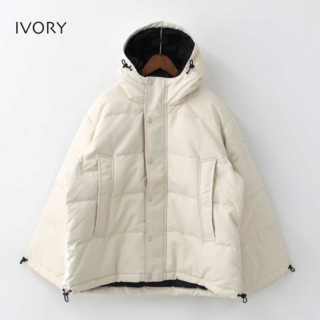 DANTON [ダントン] W DOWN HOODED JACKET [DT-A0008TPR] ポリエステルタッサー ダウンフードジャケット・ダウンジャケット・フード付きジャケット・ダブルジップ・LADY'S [2025AW]