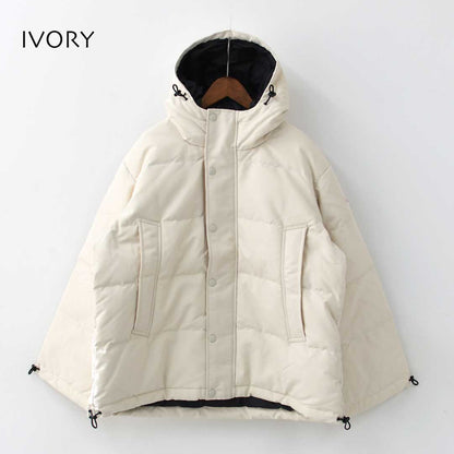 DANTON [ダントン] W DOWN HOODED JACKET [DT-A0008TPR] ポリエステルタッサー ダウンフードジャケット・ダウンジャケット・フード付きジャケット・ダブルジップ・LADY'S [2025AW]