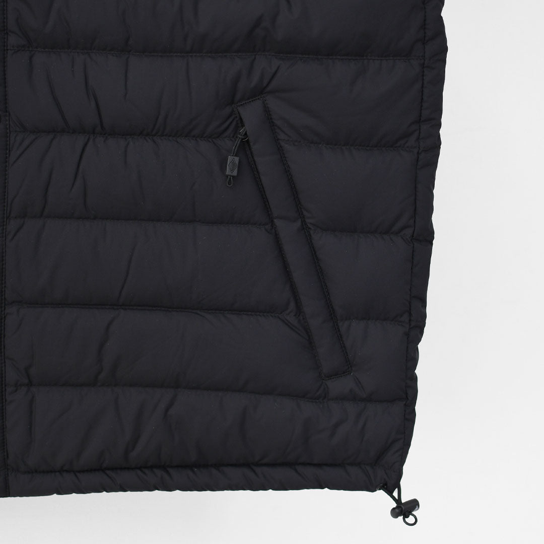 DANTON [ダントン] M NYLON TAFFETA INNER DOWN CREWNECK VEST [DT-A0026 RRT] ナイロンタフタインナーダウンクルーネックベスト・インナーダウン（羽毛）インナーベスト・ナイロンベスト・アウター・防寒・MEN'S [2026AW]