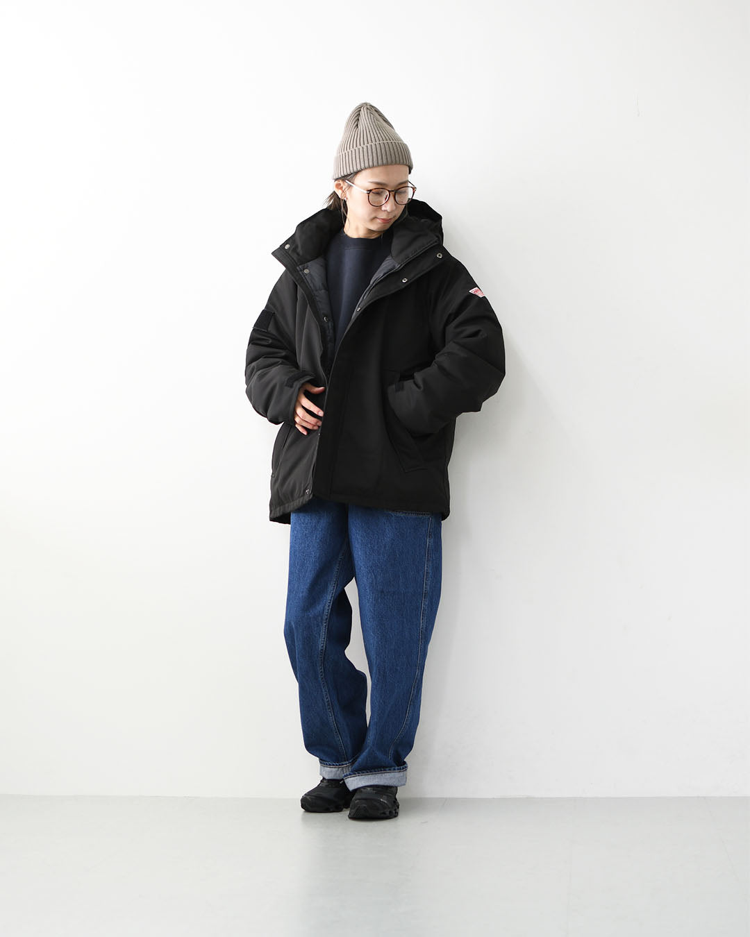 DANTON [ダントン] M ARMY HOODED JACKET [DT-A0030TPR] アーミーフーデッドジャケット・アーミー ダウンジャケット・フードジャケット・ミリタリーウェア・ラグランスリーブ・MEN'S [2025AW]