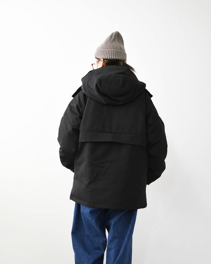 DANTON [ダントン] M ARMY HOODED JACKET [DT-A0030TPR] アーミーフーデッドジャケット・アーミー ダウンジャケット・フードジャケット・ミリタリーウェア・ラグランスリーブ・MEN'S [2025AW]