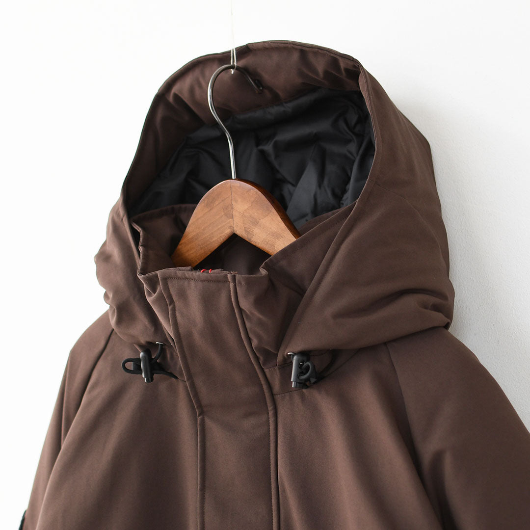 DANTON [ダントン] M ARMY HOODED JACKET [DT-A0030TPR] アーミーフーデッドジャケット・アーミー ダウンジャケット・フードジャケット・ミリタリーウェア・ラグランスリーブ・MEN'S [2025AW]