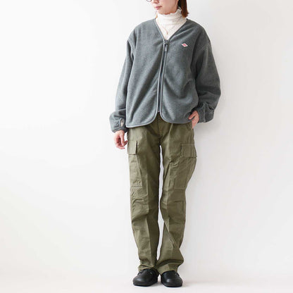 DANTON [ダントン] W POLARTEC FLEECE ZIP JACKET [DT-A0360PSF] ポーラテック フリース ジップ ジャケット [2024AW]